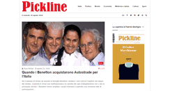 Desktop Screenshot of pickline.it